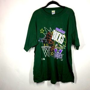 Competitor vintage single stitch NBA Bucks tee XXL